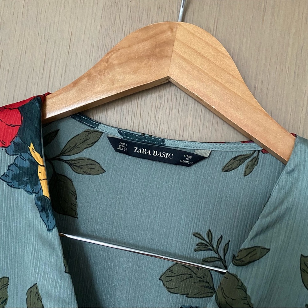 Zara floral romper dress - Picture 7 of 8
